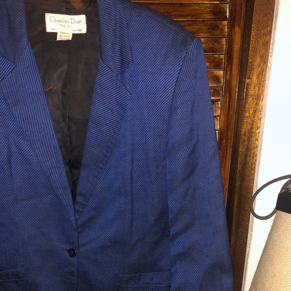 🎄HOLIDAY SALE ~ VTG Christian Dior Blazer - Picture 4 of 16